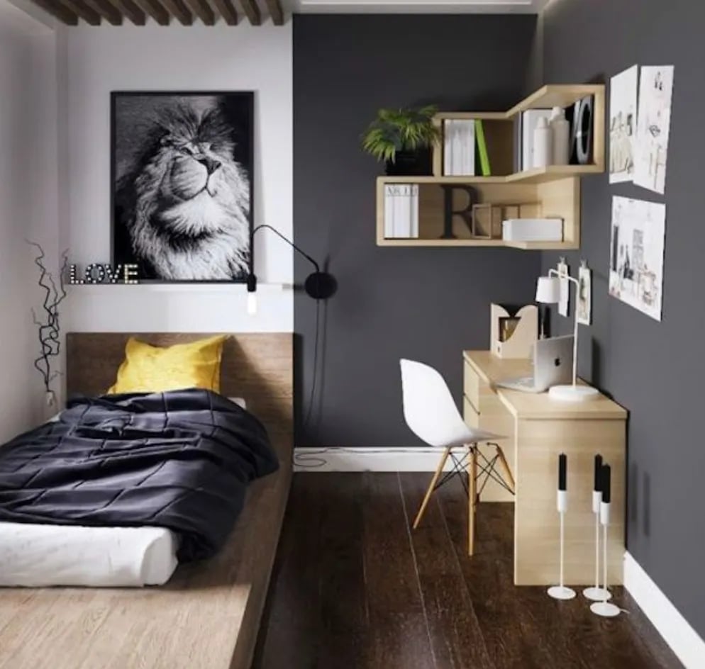 Decorar un cuarto estudio con estilo