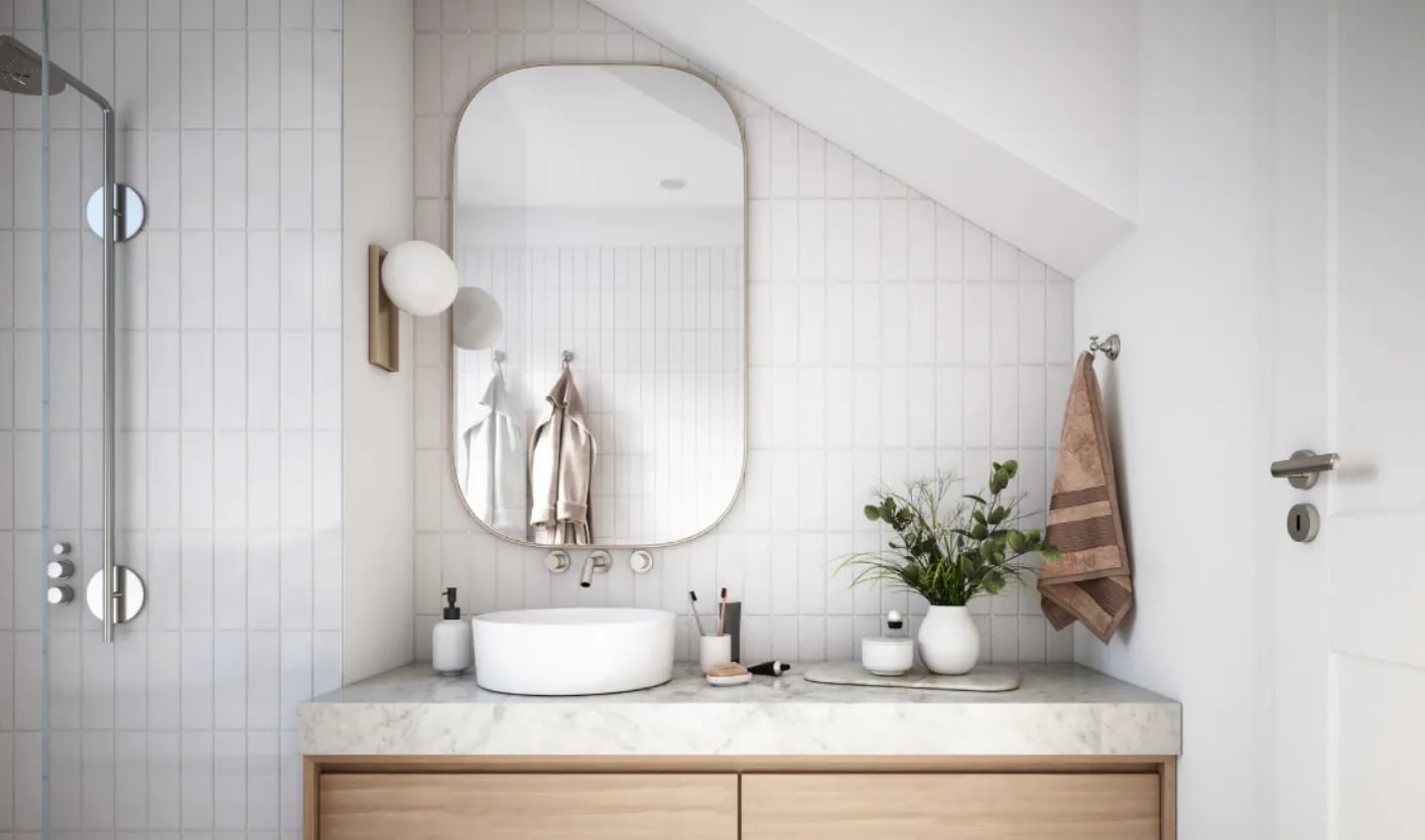 Ideas para decorar baños pequeños y que luzcan de revista. 