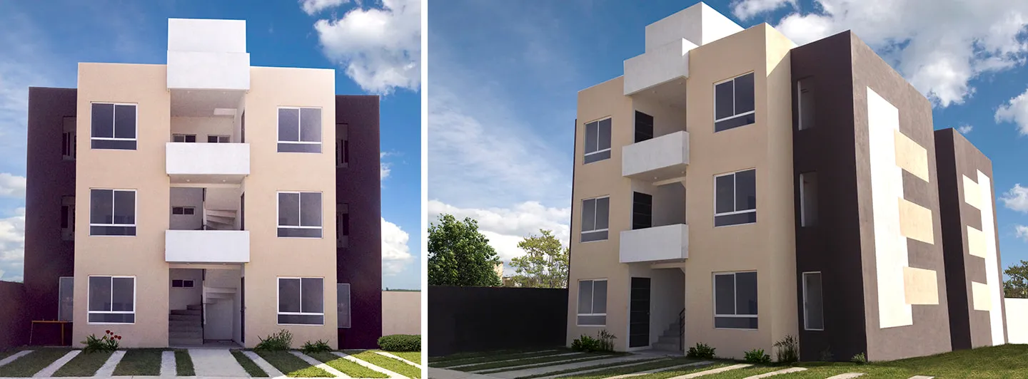 Departamentos en Nuevo León | Modelo Ciruelos | Casas ARA